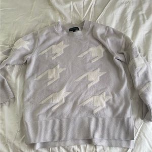 French connection light blue sweater